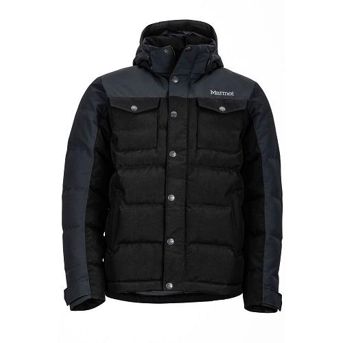 Marmot Insulated Jacket Black NZ - Fordham Jackets Mens NZ825634